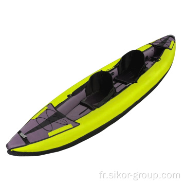 Pop propuls kayak mer kayak cina assis à l&#39;intérieur du kayak